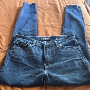 Lucky Brand Men's Dark Blue Straight Jeans